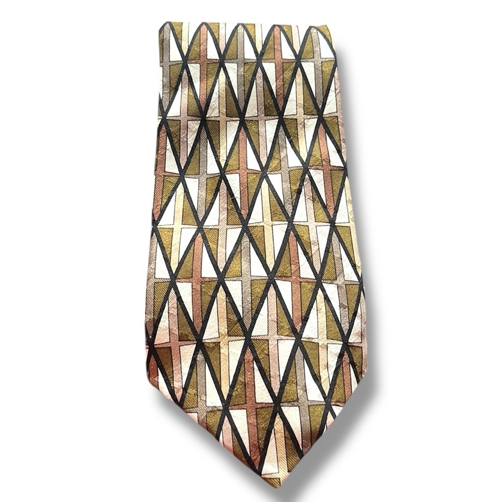 Martin Wong vintage Men’s Silk Patern Tie